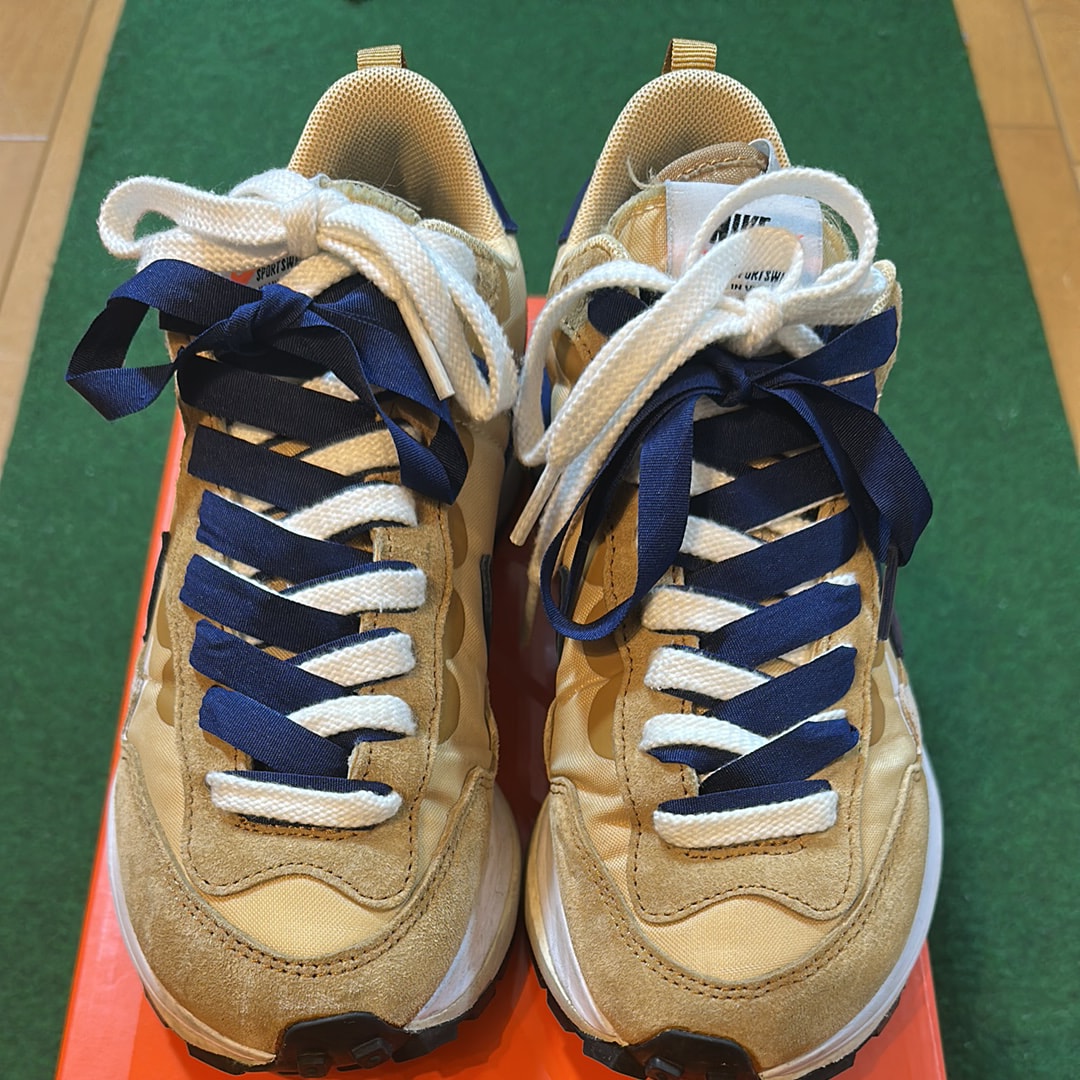 sacai × Nike Vapor Waffle "Sesame and Blue Void"