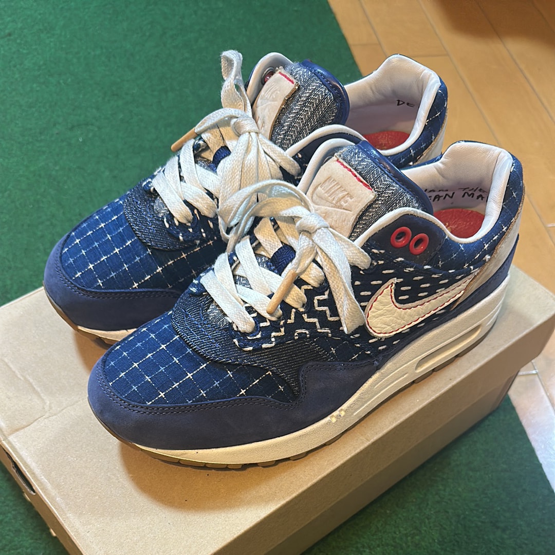 DENHAM × NIKE AIR MAX 1 "BLUE VOID"
