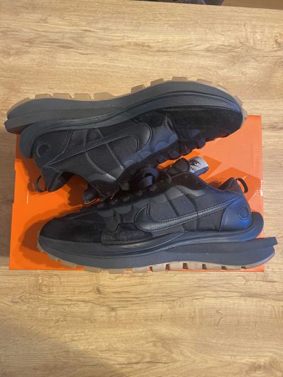 sacai × Nike VaporWaffle "Black Gum"