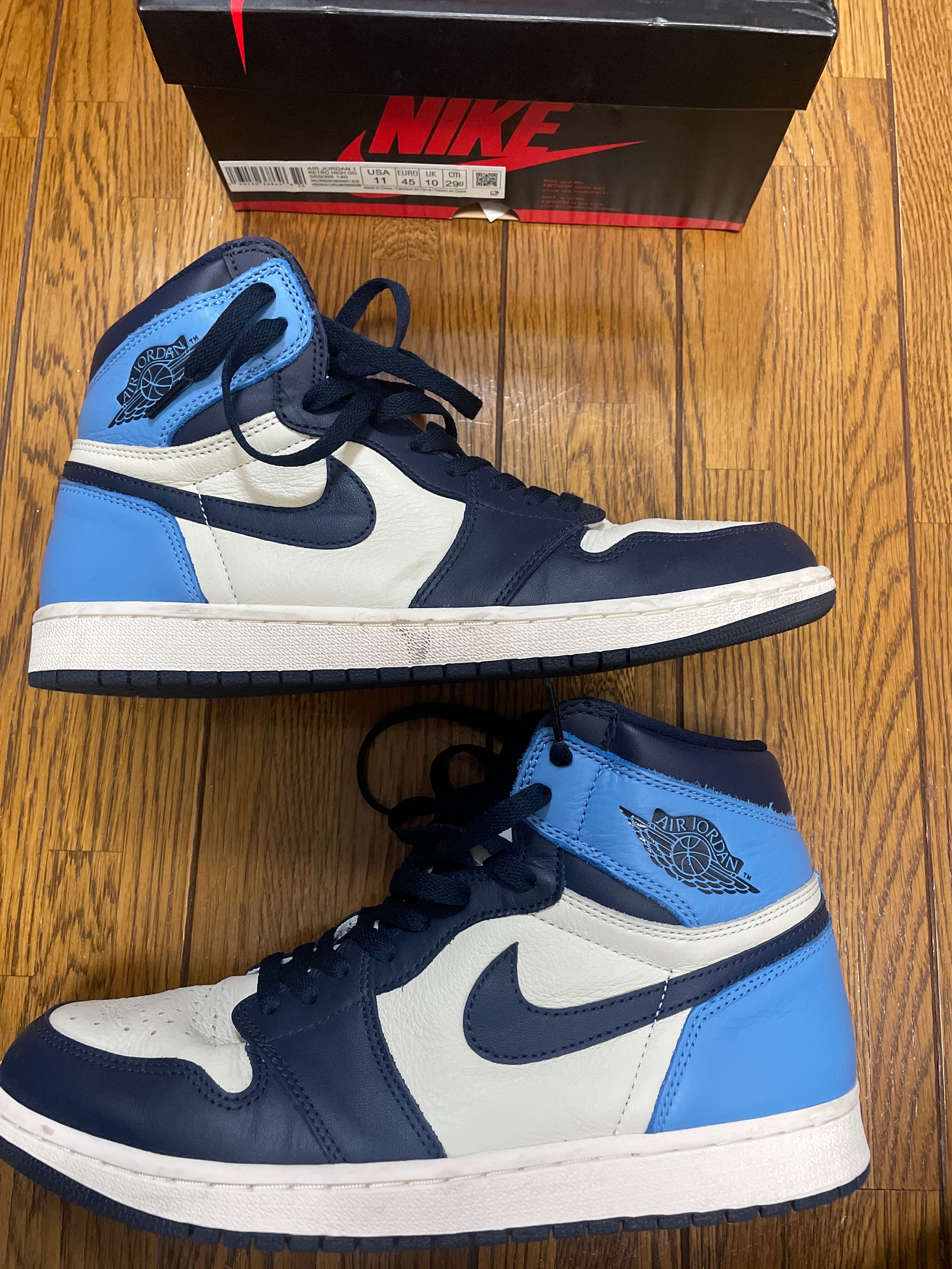 Nike Air Jordan 1 Retro High OG "Obsidian/University Blue"