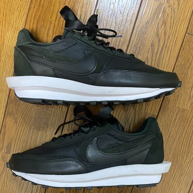 sacai × Nike LDV Waffle "Triple Black"