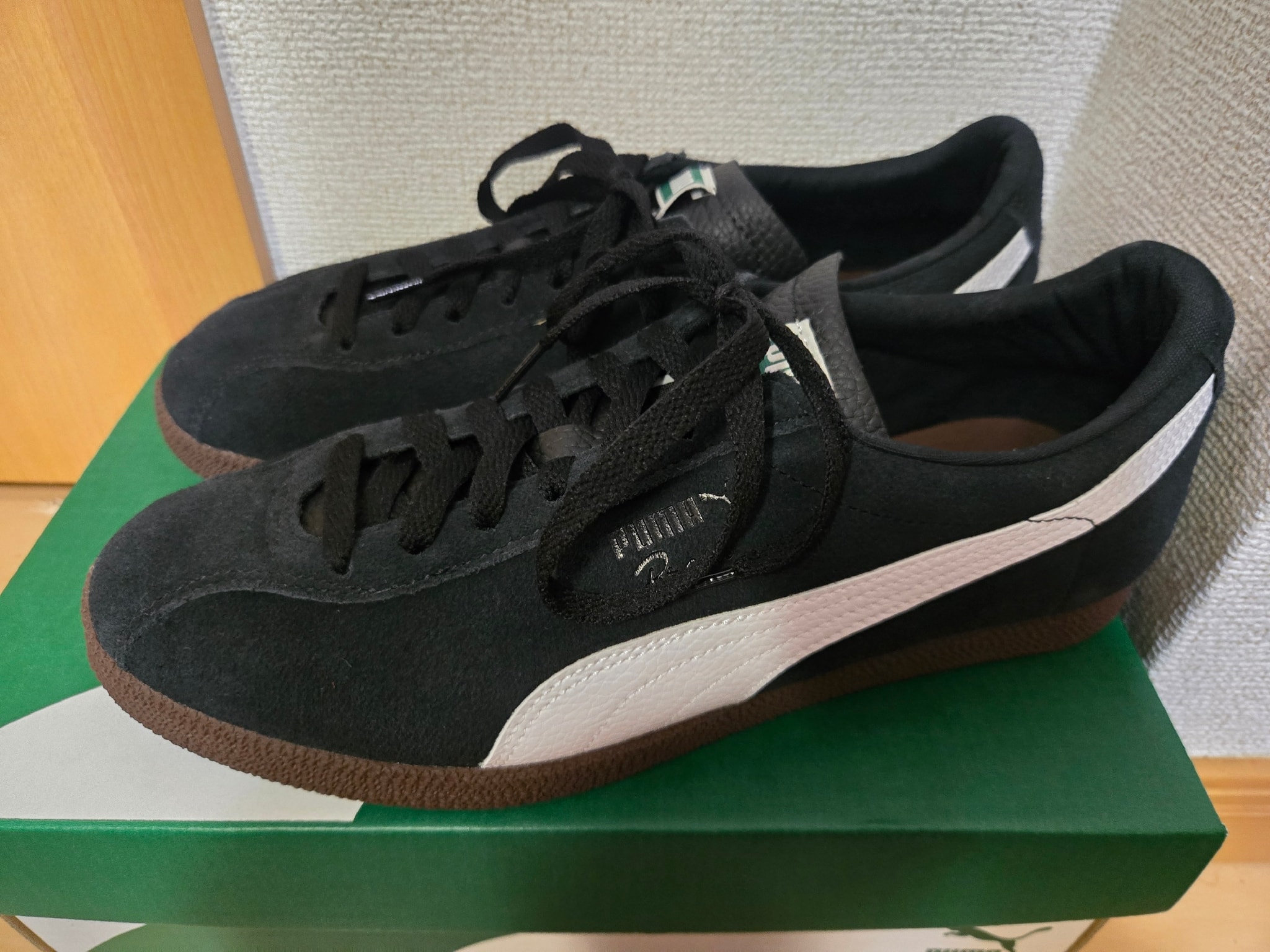 Puma Brasil Leather "PUMA Black/PUMA White"