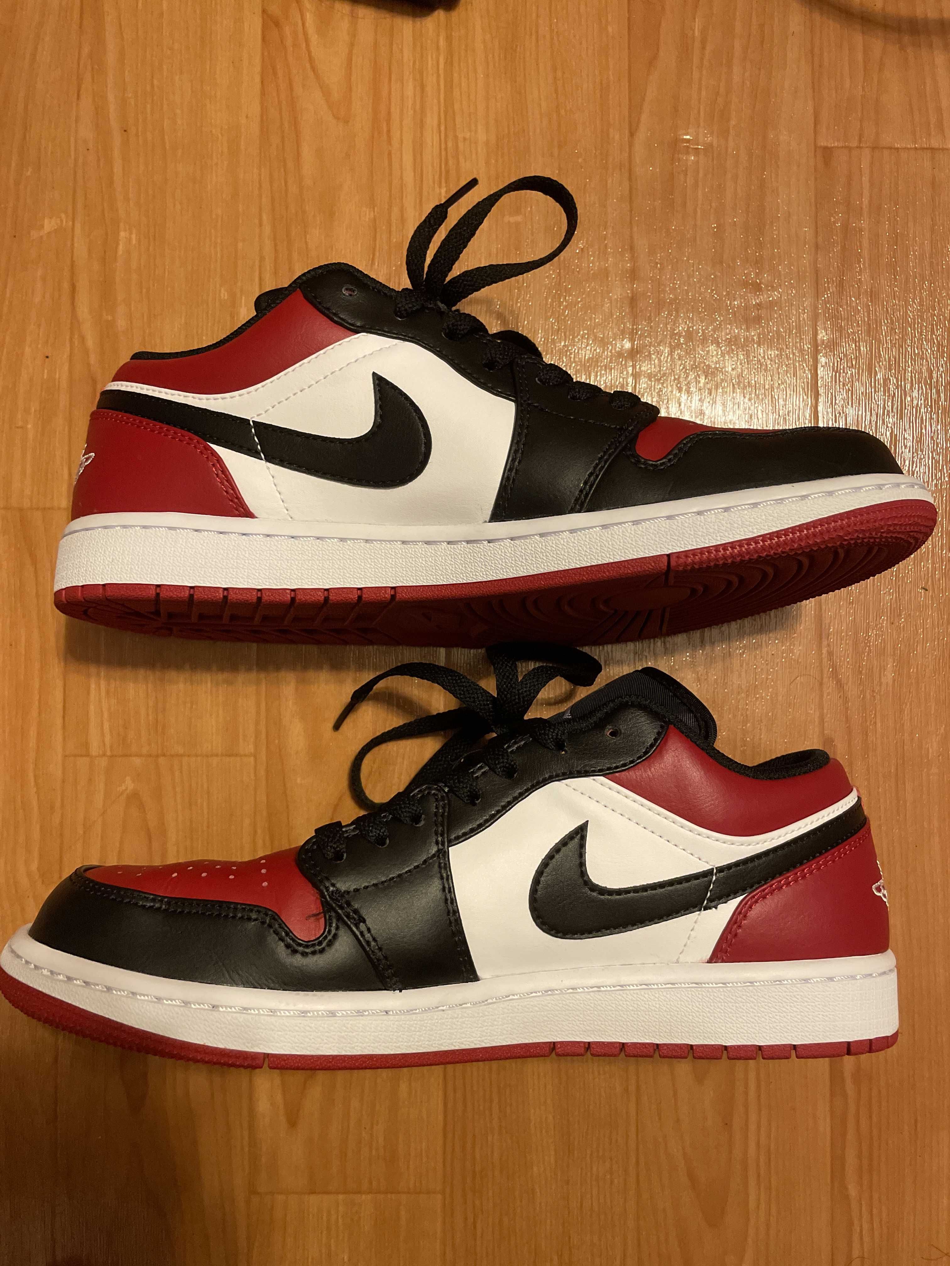 Nike Air Jordan 1 Low "Bred Toe"