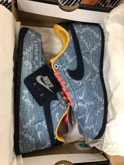 Levi's × Nike Air Force 1 Low "Exclusive Denim"