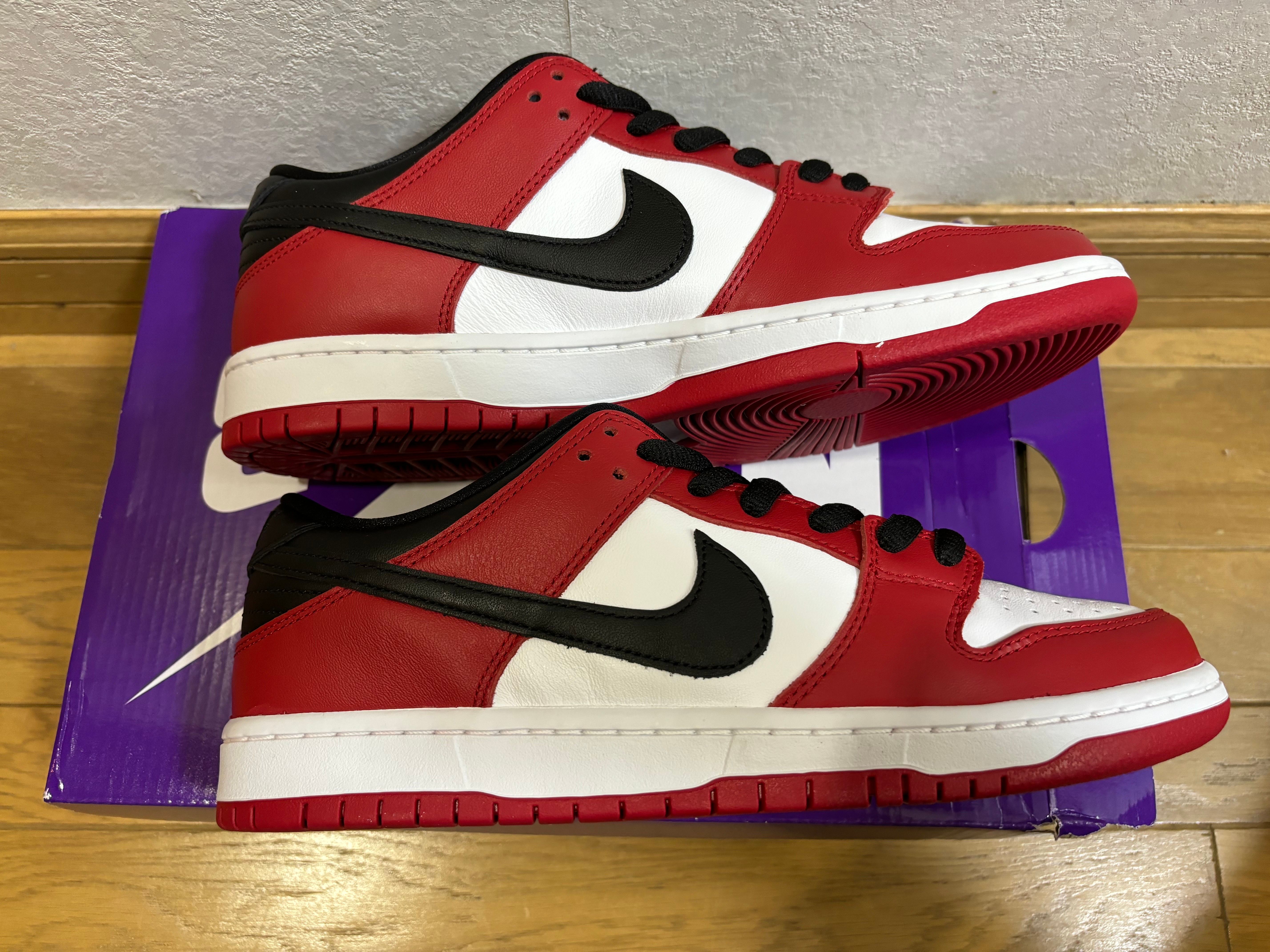 Nike SB Dunk Low Pro "J-Pack Chicago/Varsity Red and White"