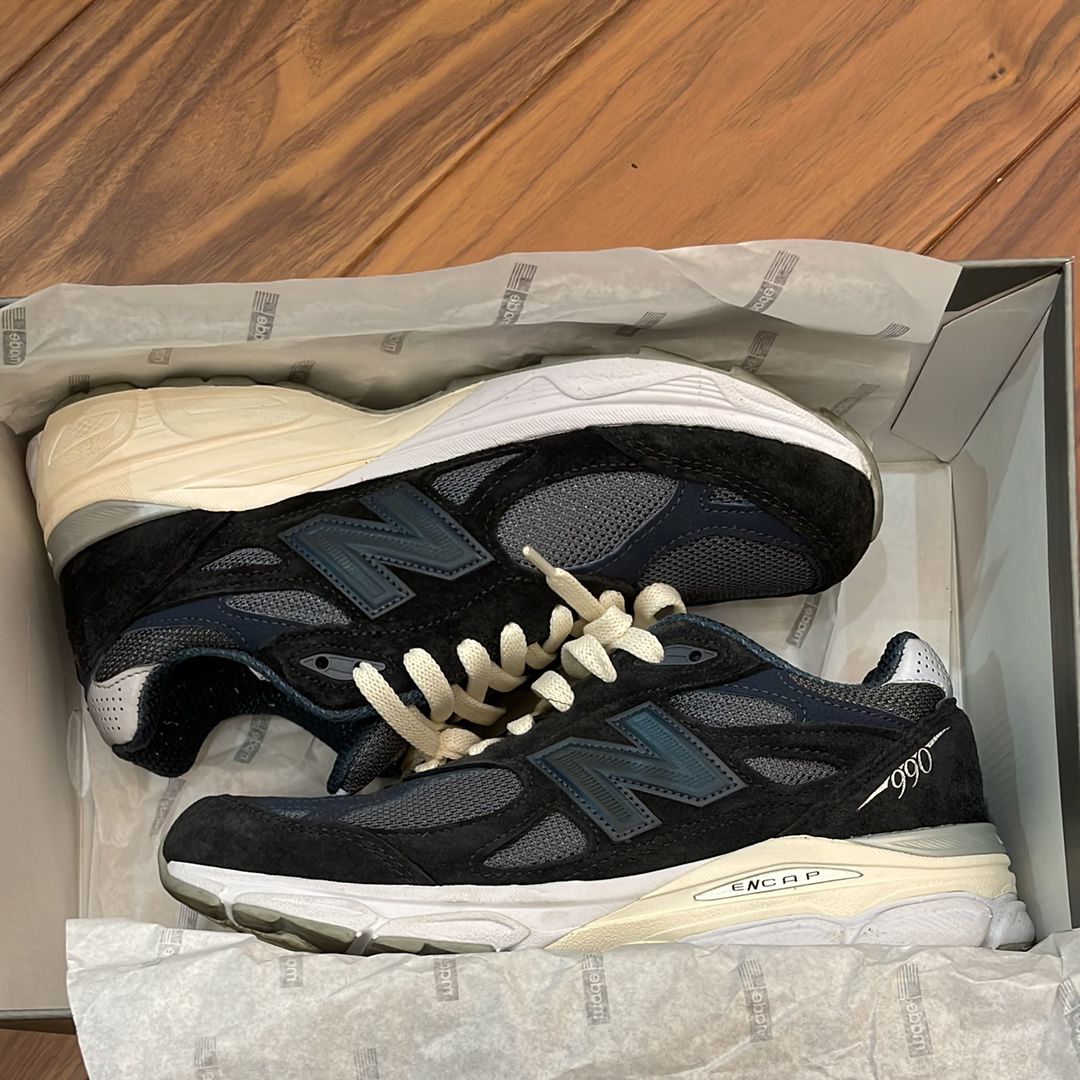 KITH Ronnie Fieg × New Balance 990V3 "Genesis/Navy"