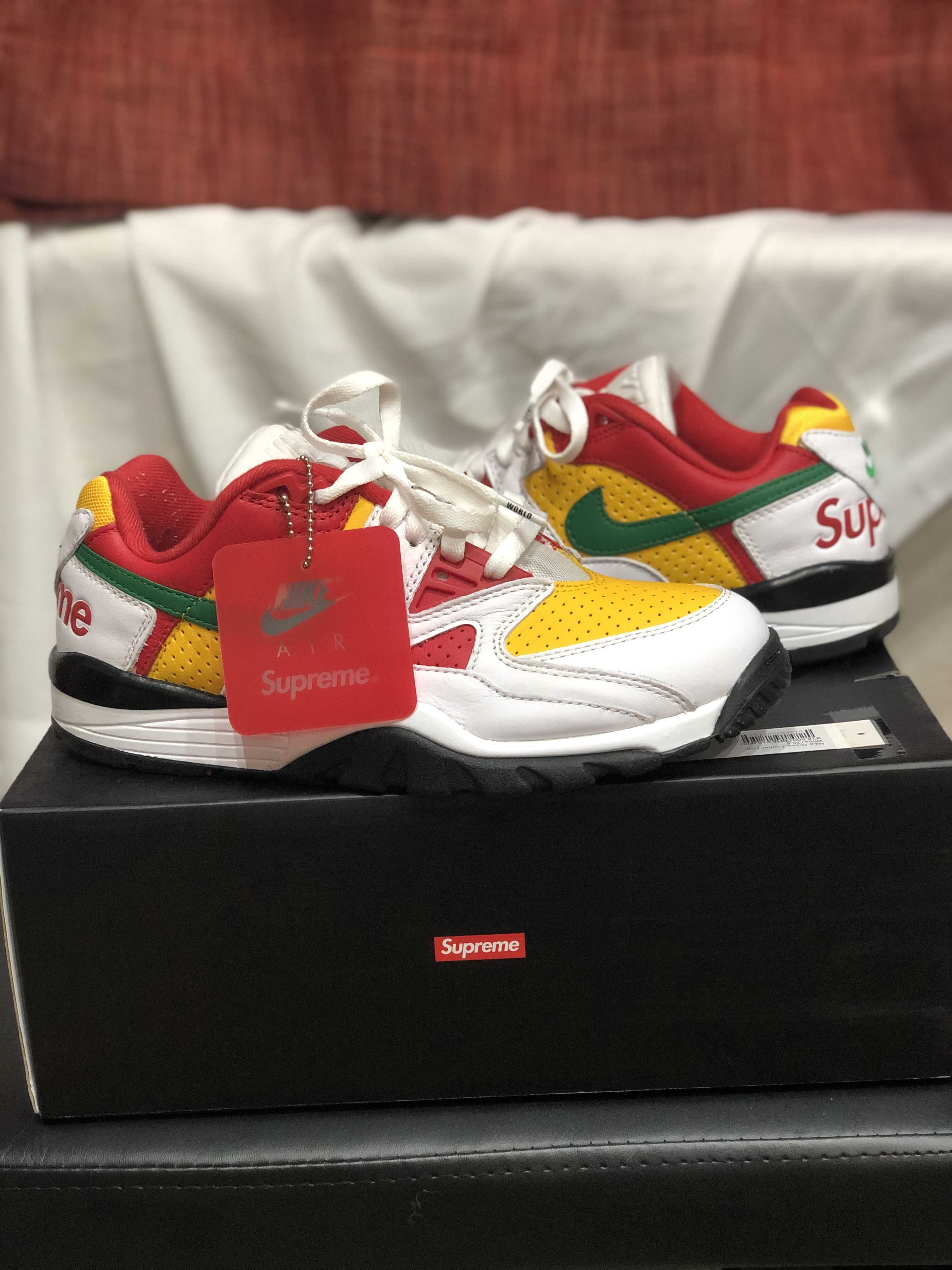 Supreme × Nike Air Cross Trainer 3 Low "White"