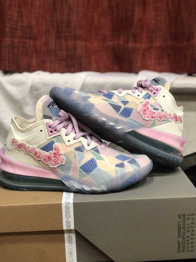 atmos × Nike LeBron 18 Low "Cherry Blossom"