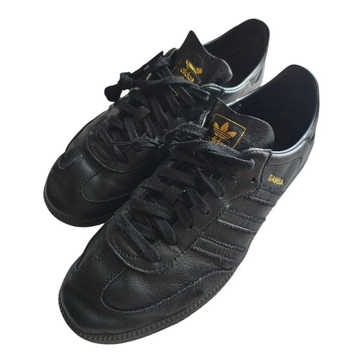 adidas Samba Decon "Core Black/Gold Metallic"