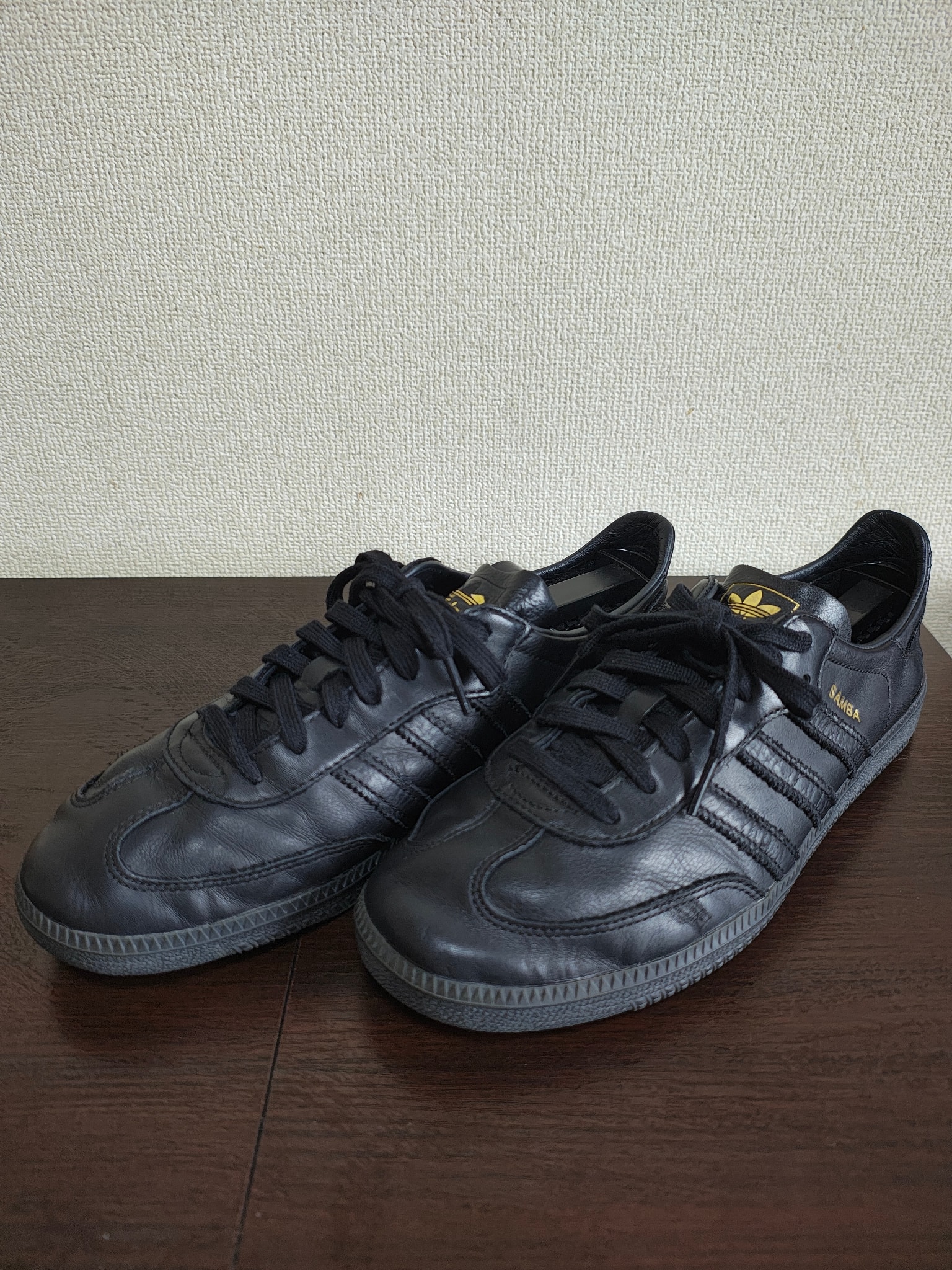 adidas Samba Decon "Core Black/Gold Metallic"