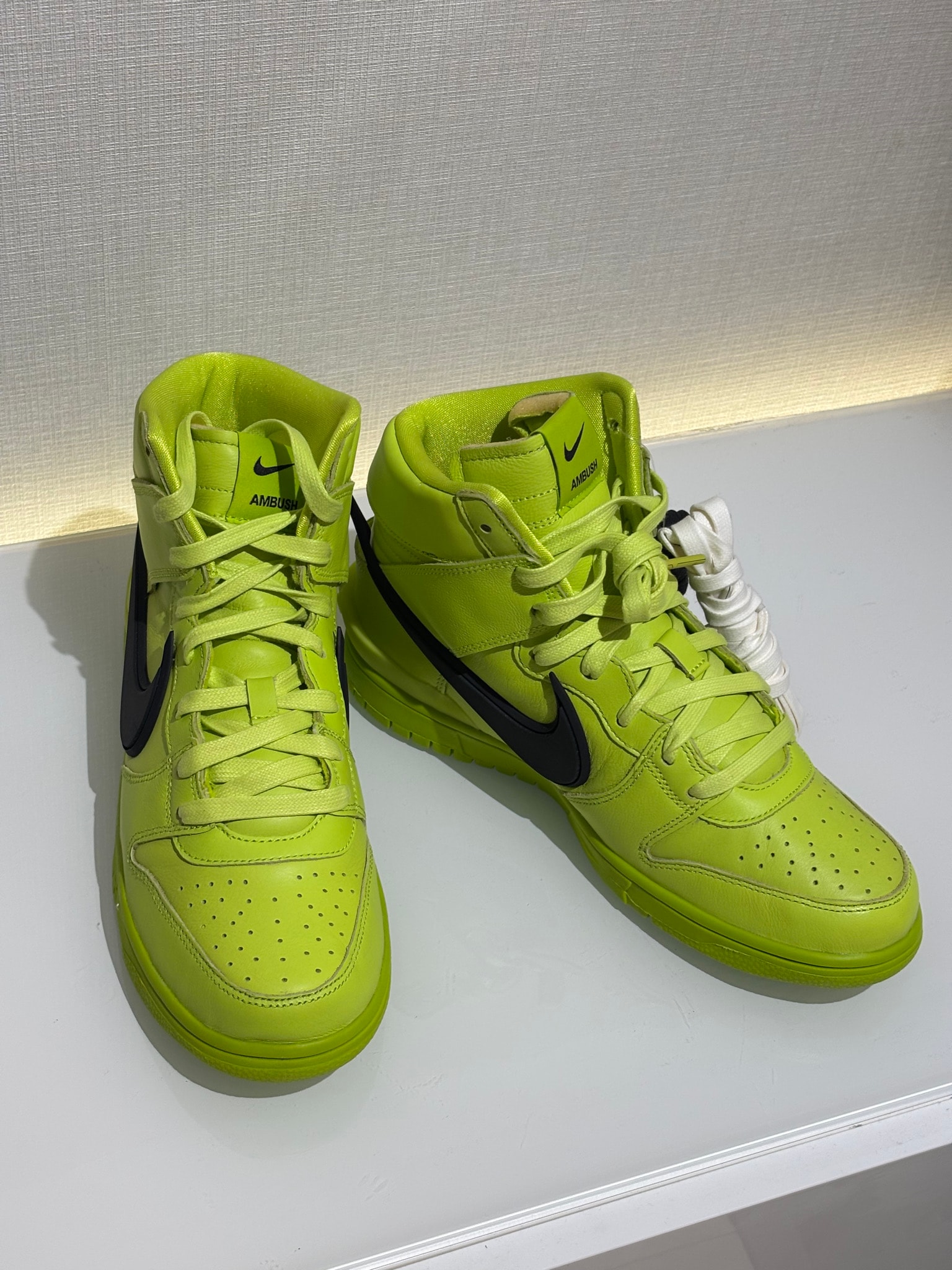 Ambush × Nike Dunk High "Flash Lime"