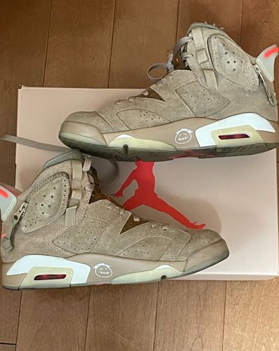 Travis Scott × Nike Air Jordan 6 "British Khaki"
