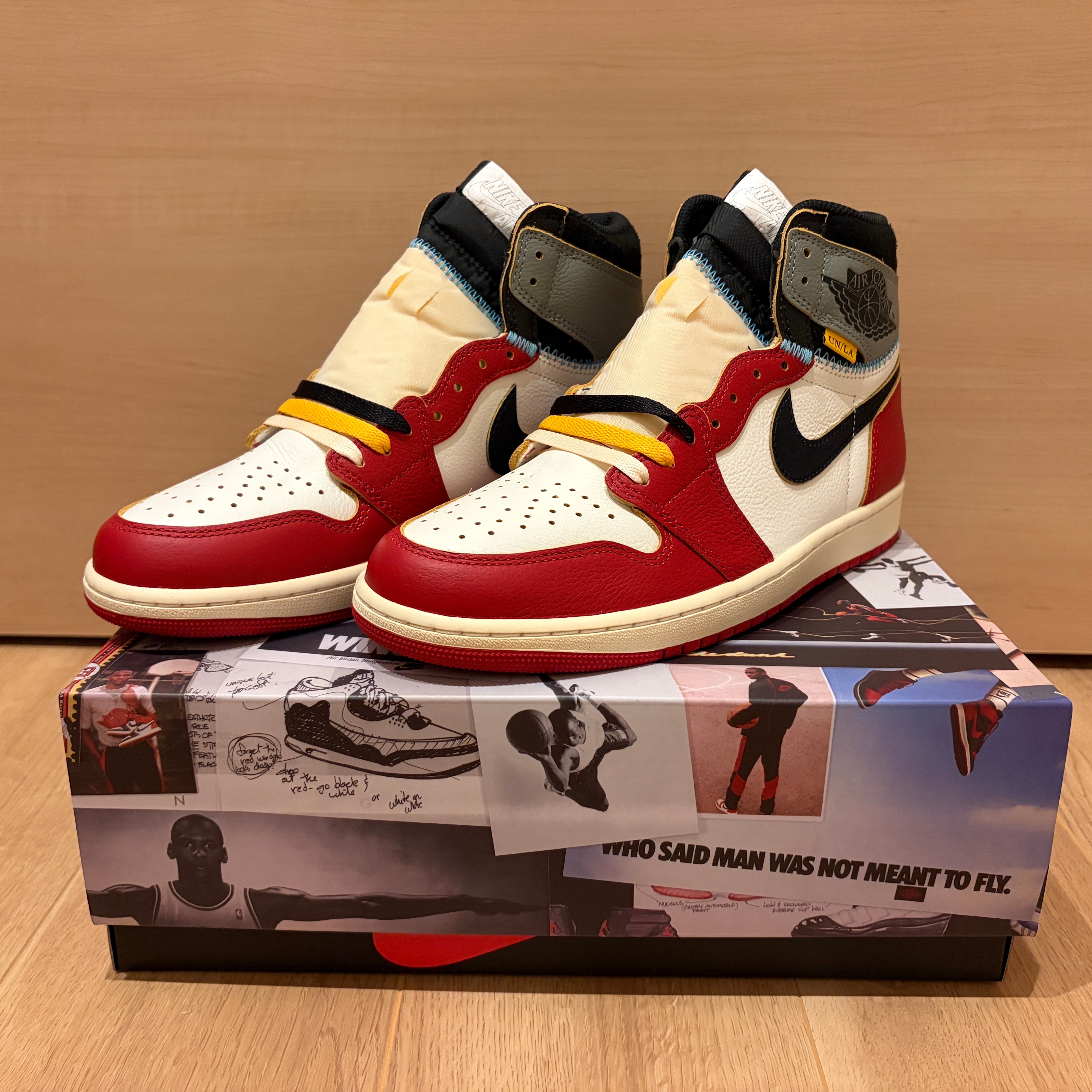 UNION × Nike Air Jordan 1 Retro High OG "Chicago/Shadow"