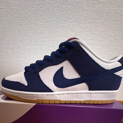 Nike SB Dunk Low "Los Angeles Dodgers/Deep Royal Blue"