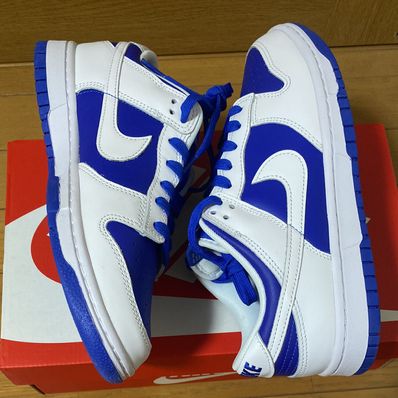 Nike Dunk Low Retro "Racer Blue and White"