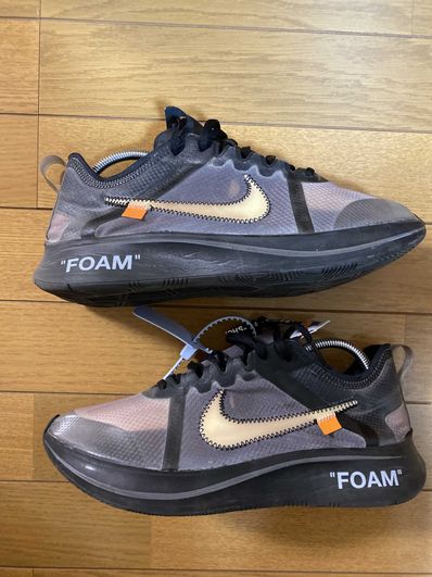 Off-White × Nike Zoom Fly "Black"