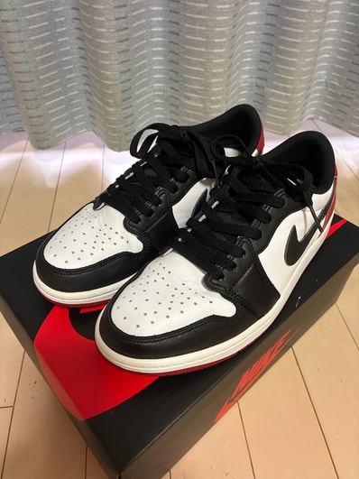 Nike Air Jordan 1 Retro Low OG "Black Toe"