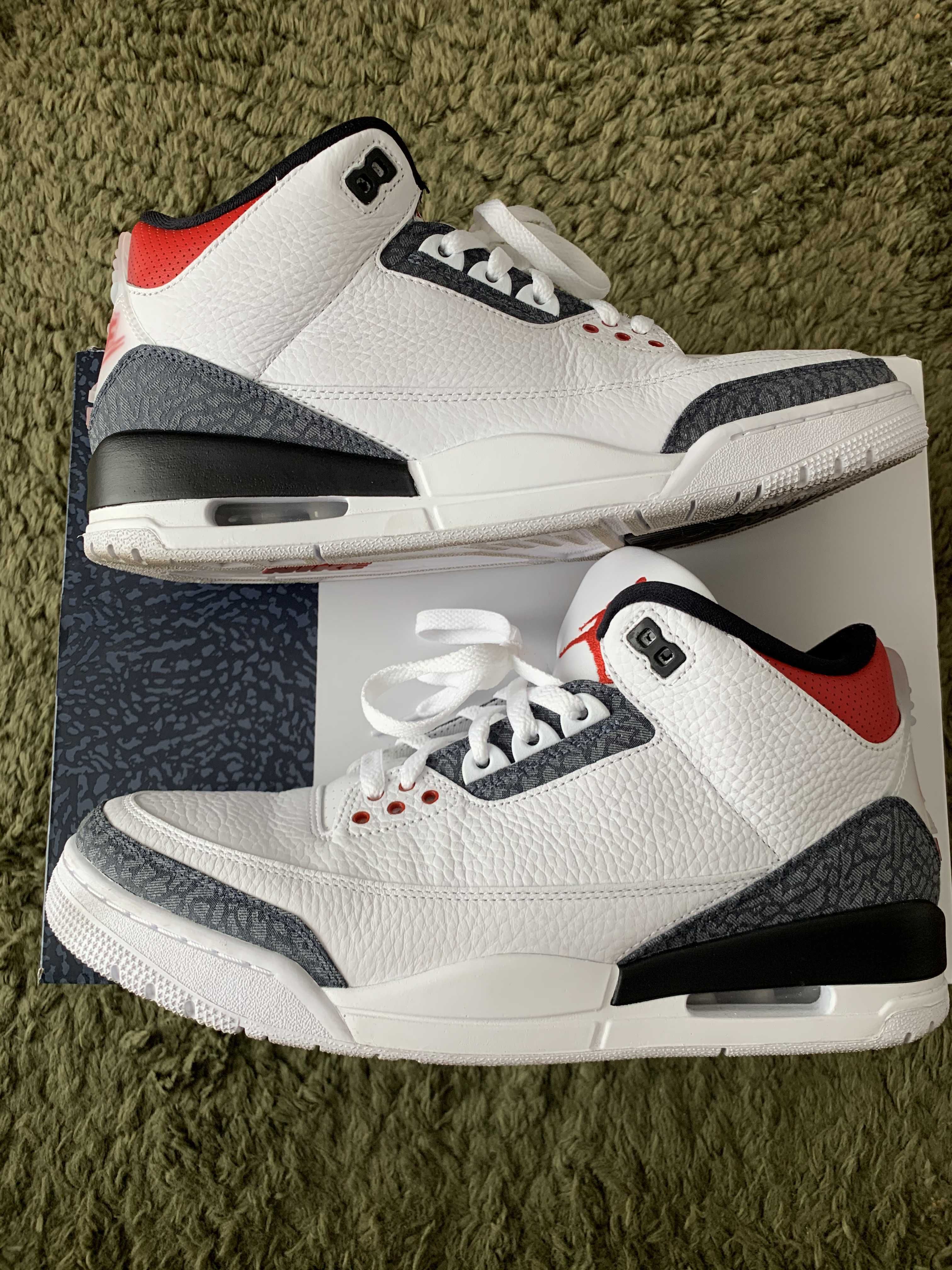Nike Air Jordan 3 Retro SE-T CO JP "Fire Red Denim"