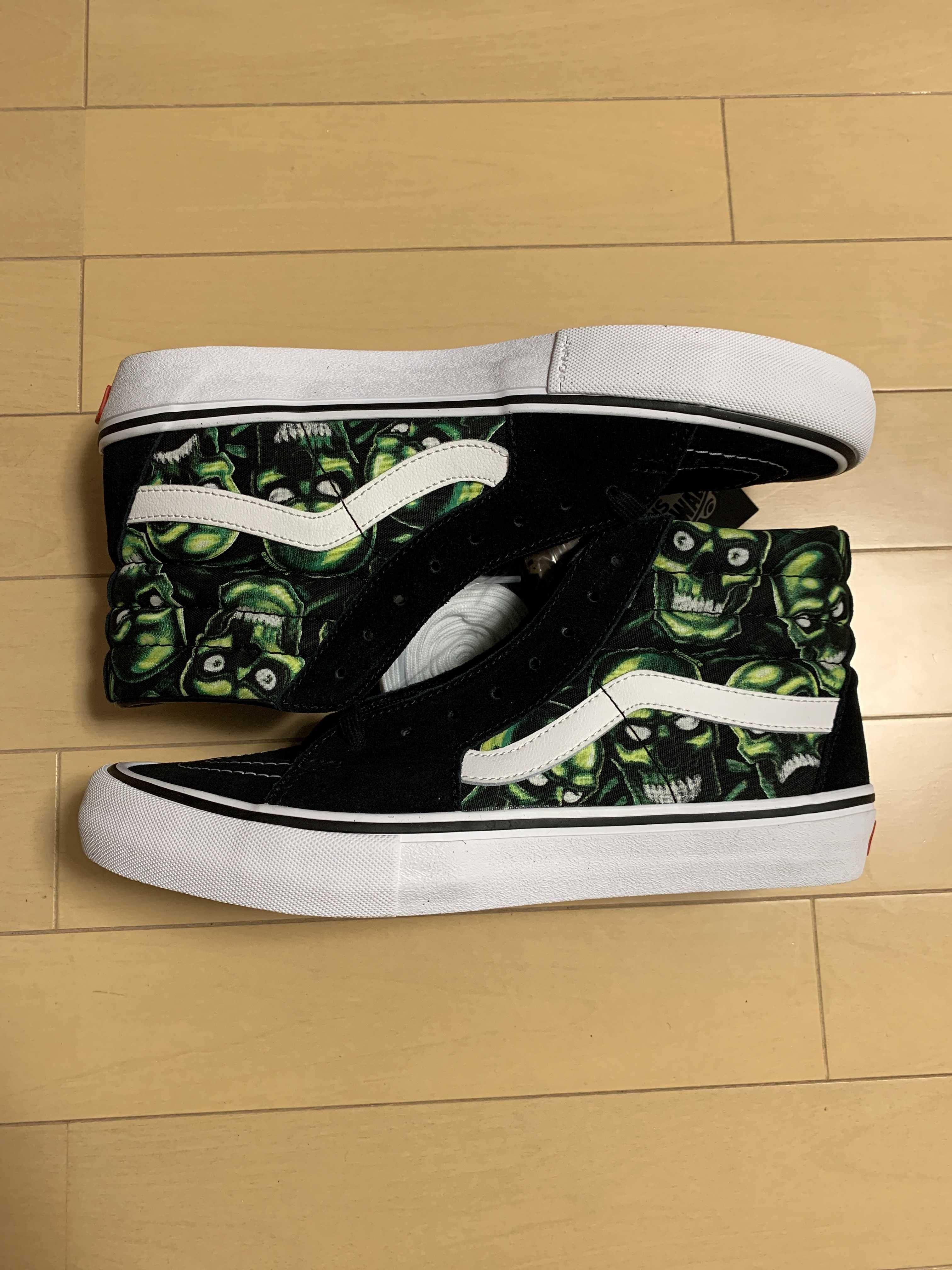 Vans Sk8-Hi Supreme Skull Pike "Green"