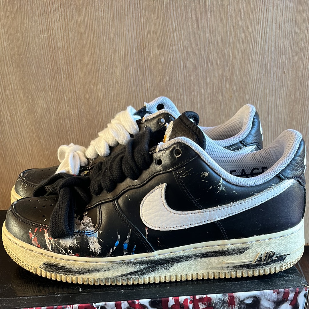 PEACEMINUSONE × Nike Air Force 1 Low Para Noise "Black" / G-DRAGON