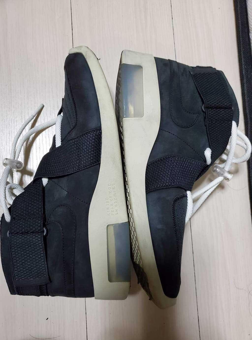 FEAR OF GOD × Nike Air Fear Of God Raid "Black"