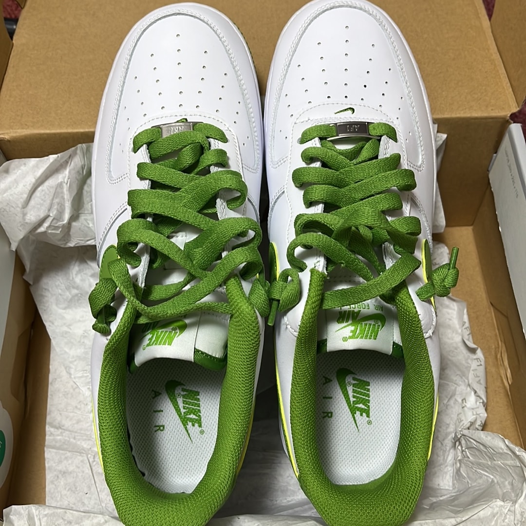 Nike Air Force 1 Low 07 "White/Kermit Green"