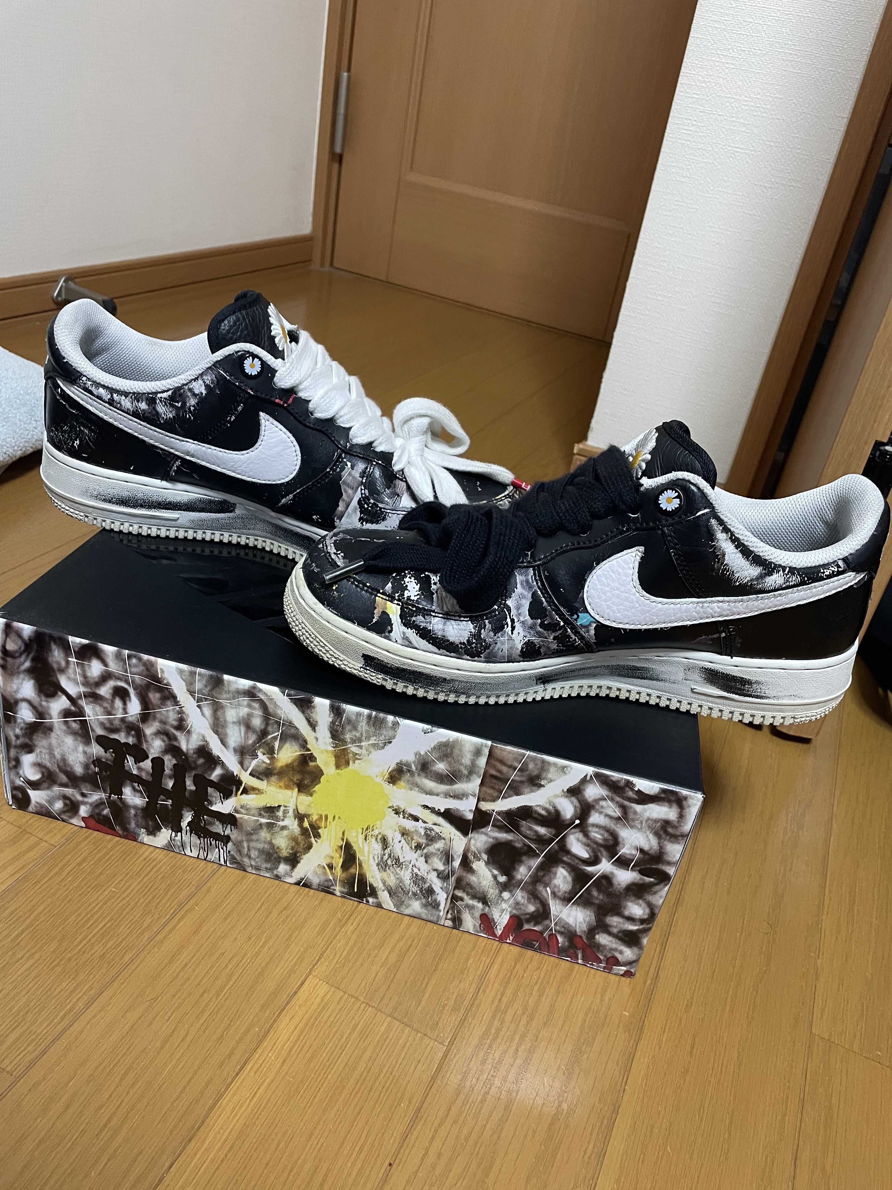 PEACEMINUSONE × Nike Air Force 1 Low Para Noise "Black" / G-DRAGON