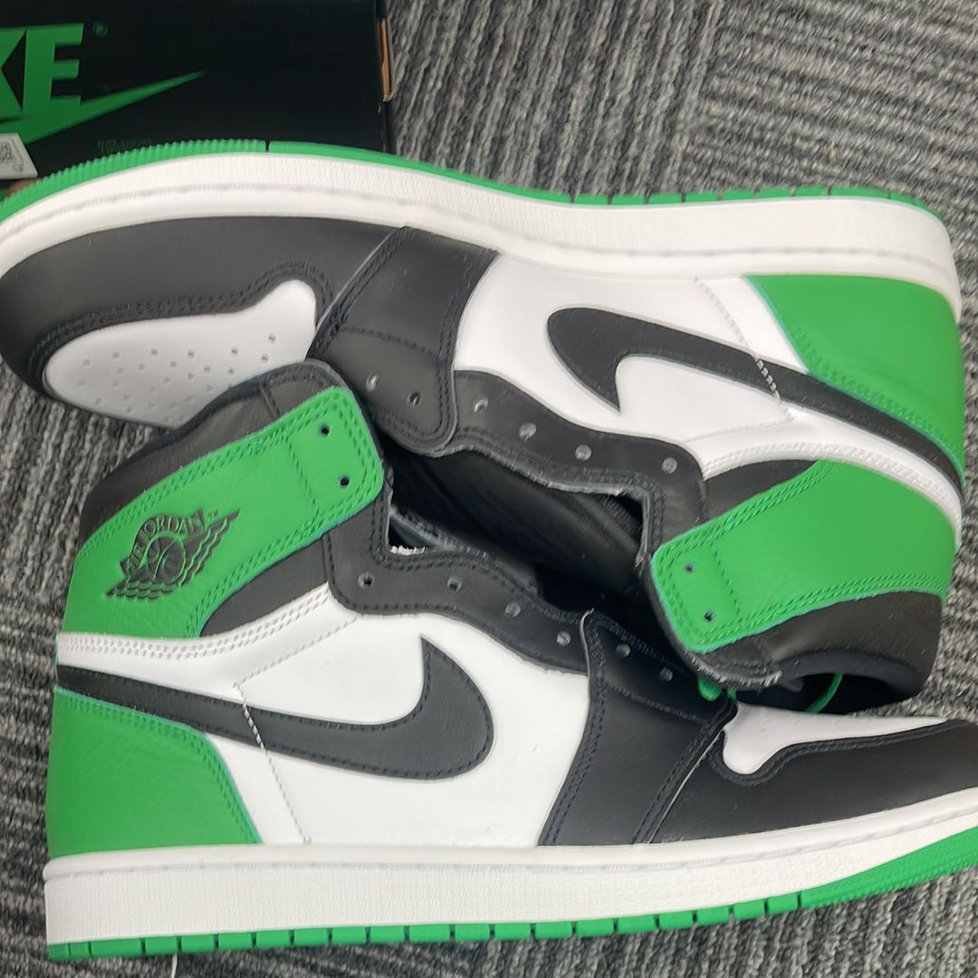 Nike Air Jordan 1 Retro High OG "Celtics/Black and Lucky Green" (2023)
