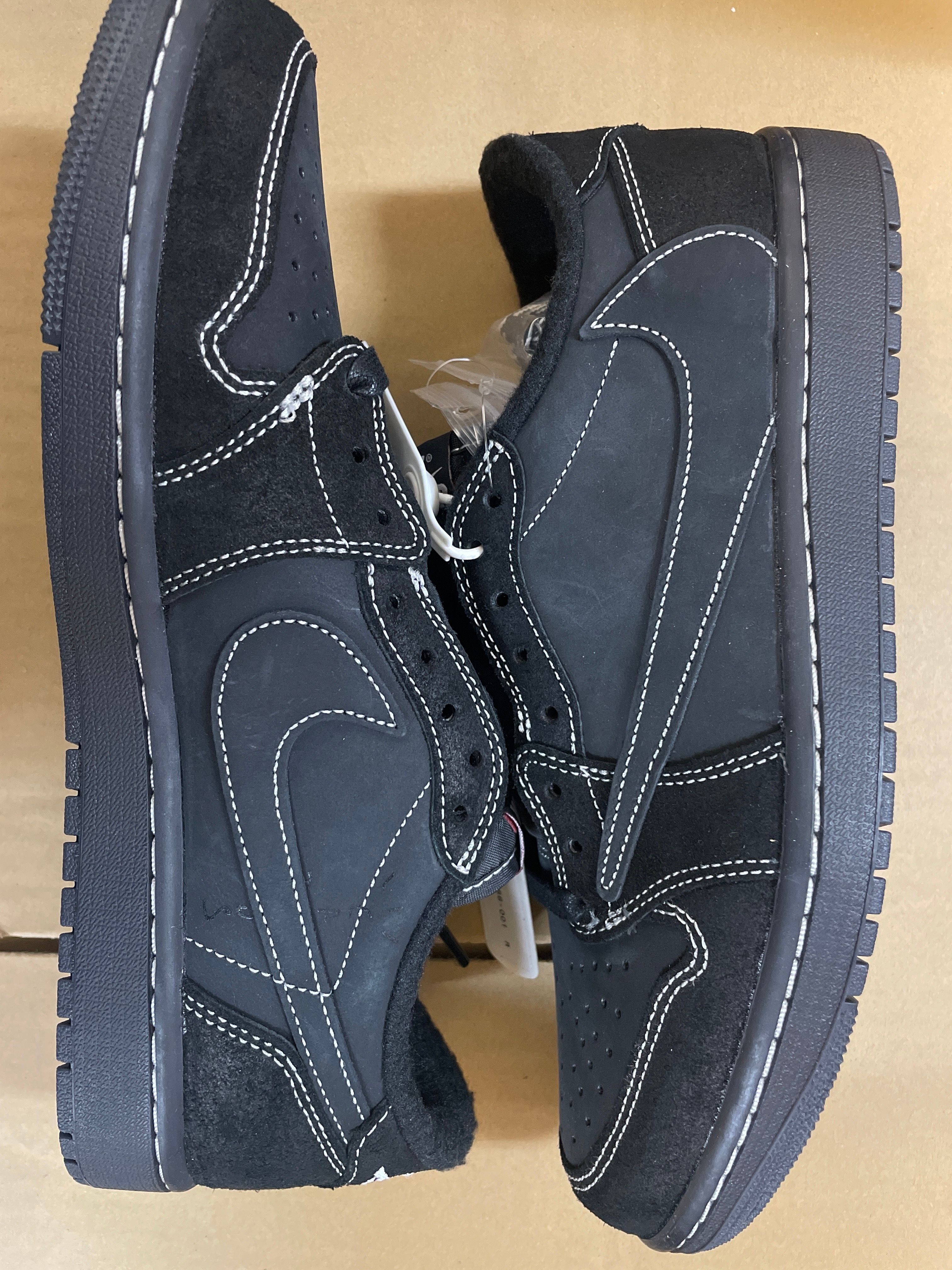 Travis Scott × Nike Air Jordan 1 Low OG SP "Black Phantom"