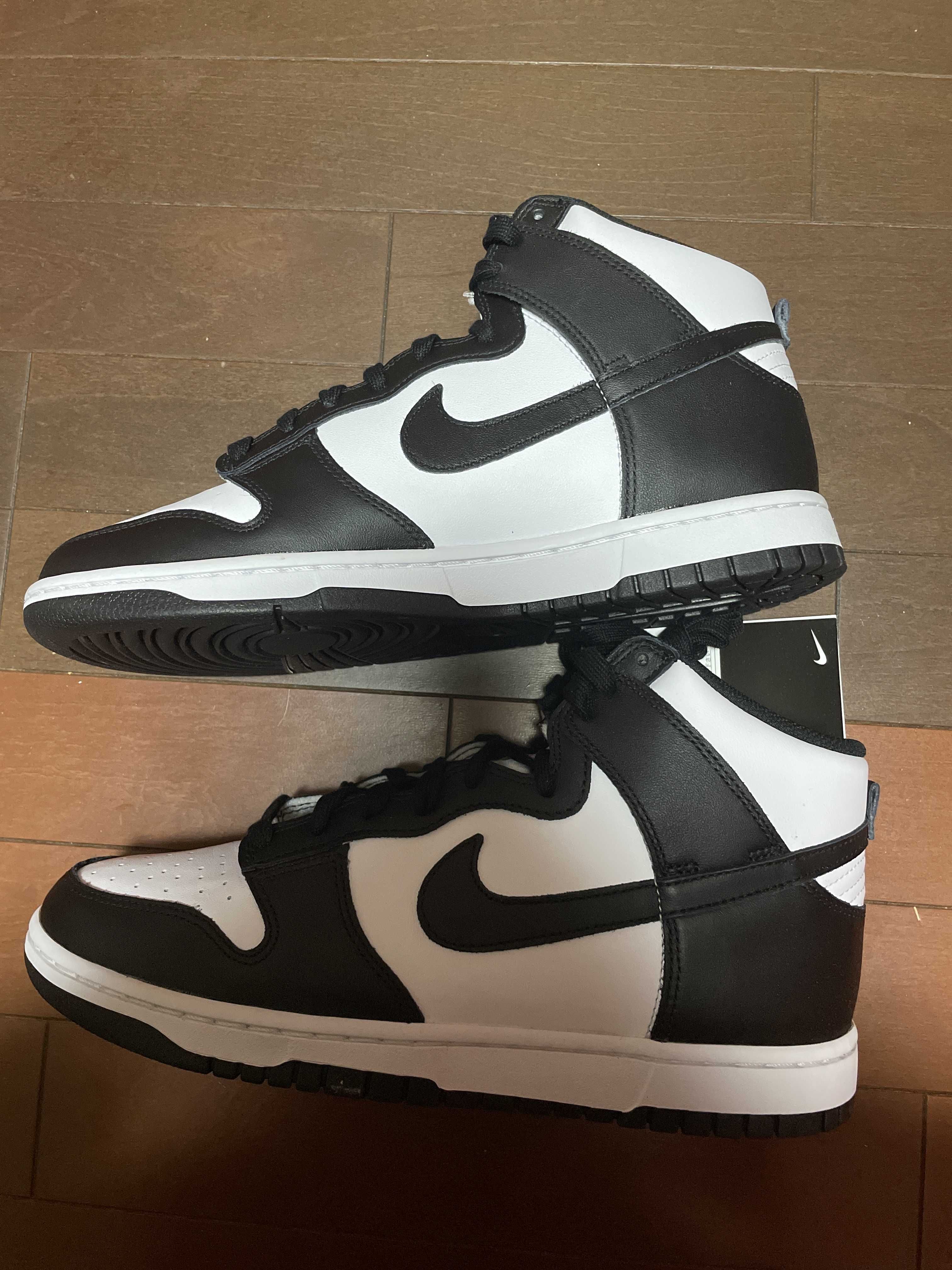 Nike Dunk High "Black and White"