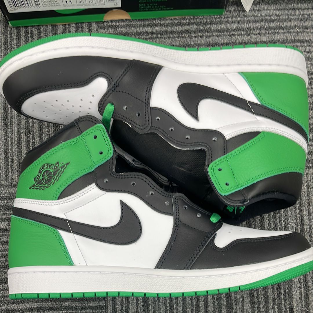 Nike Air Jordan 1 Retro High OG "Celtics/Black and Lucky Green" (2023)