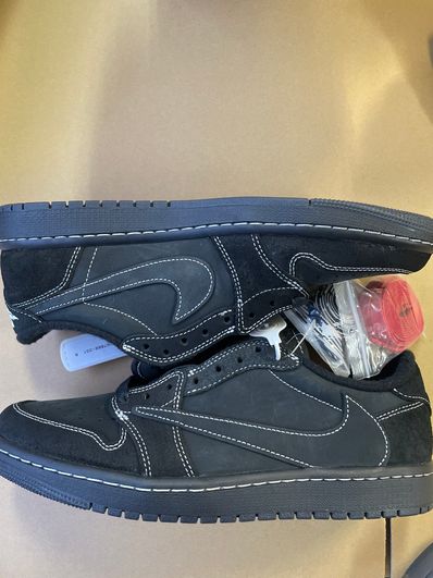 Travis Scott × Nike Air Jordan 1 Low OG SP "Black Phantom"