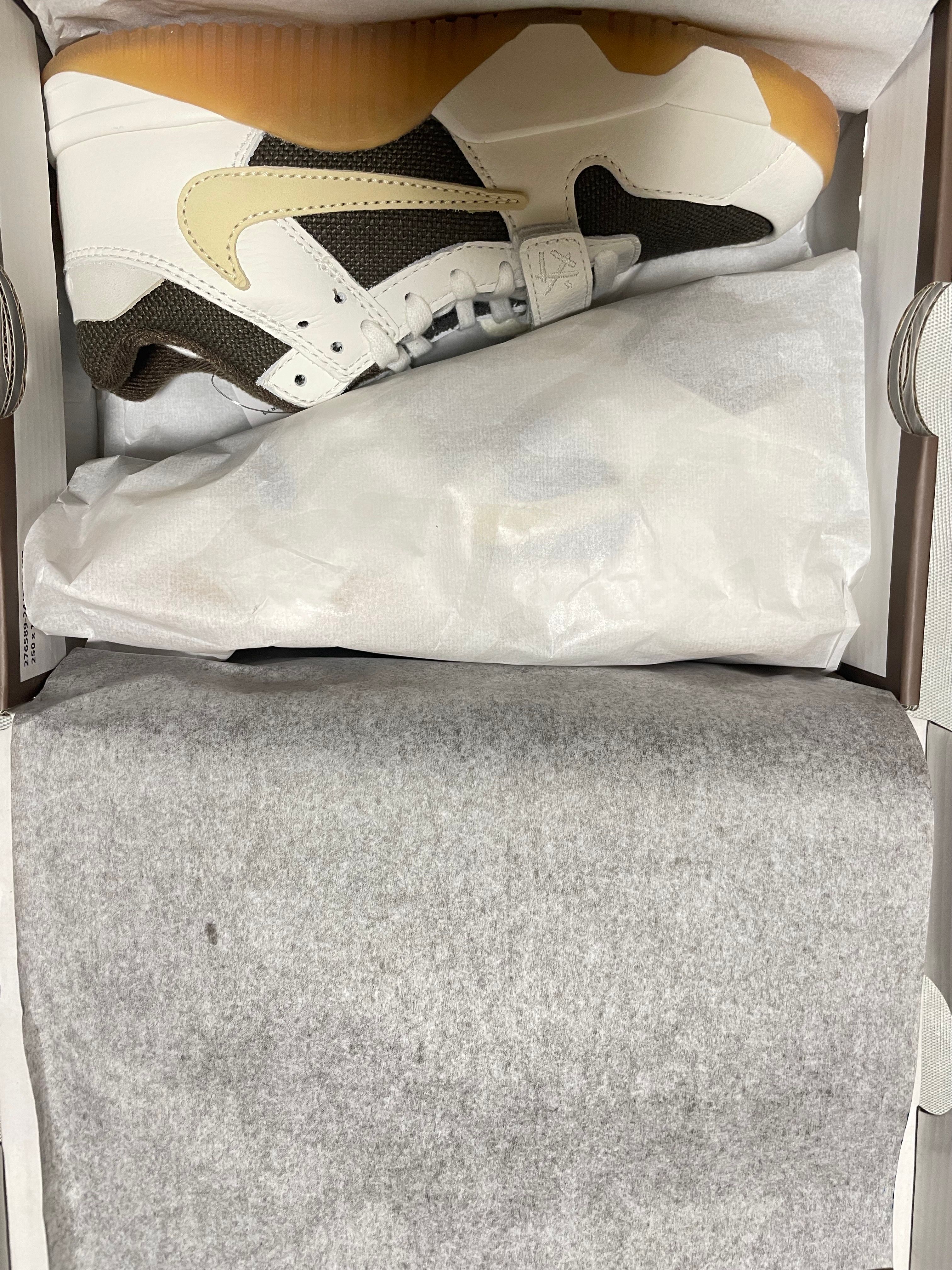 Travis Scott × Nike PS Jordan Jumpman Jack TR "Sail and Dark Mocha"