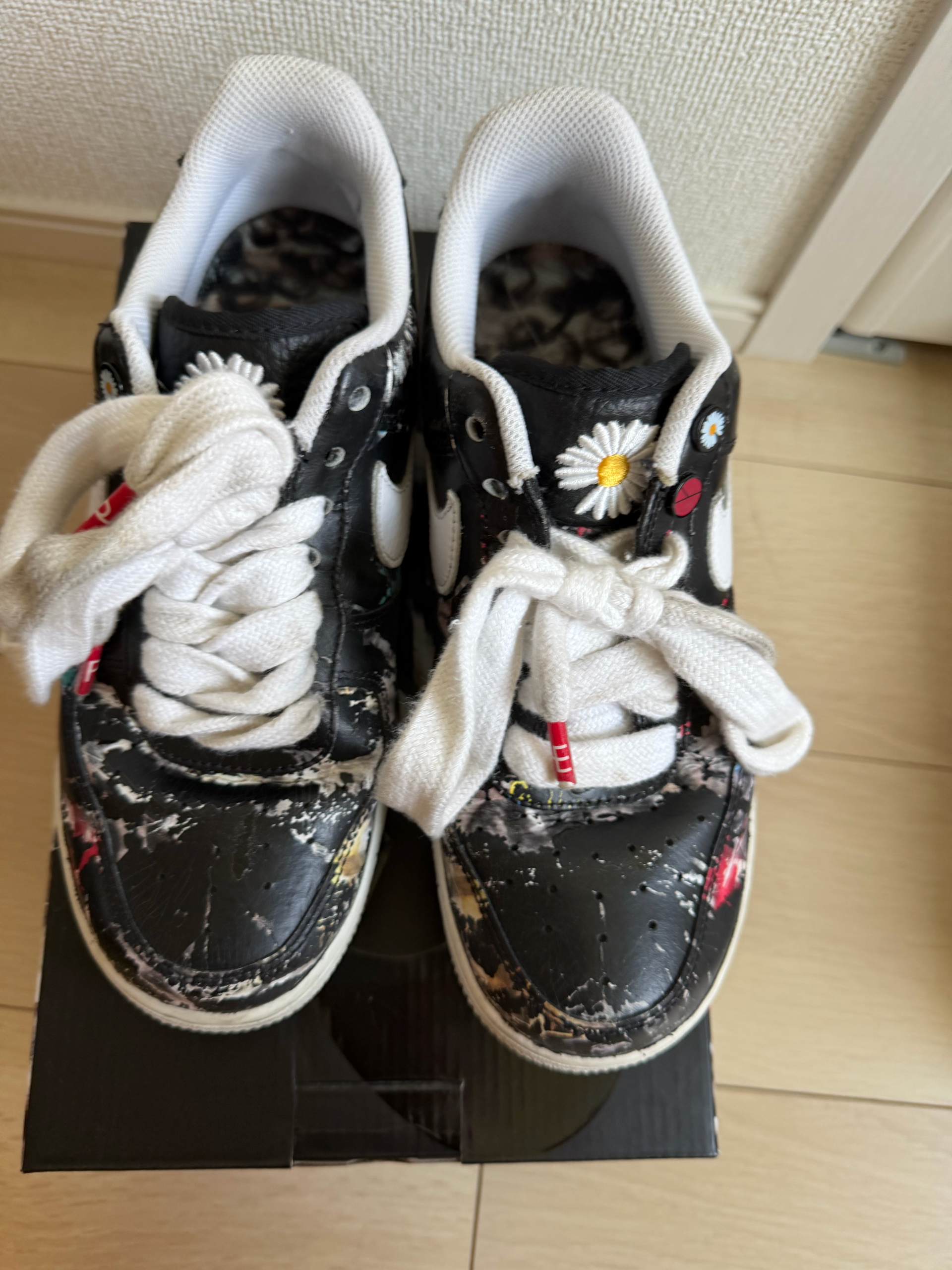 PEACEMINUSONE × Nike Air Force 1 Low Para Noise "Black" / G-DRAGON