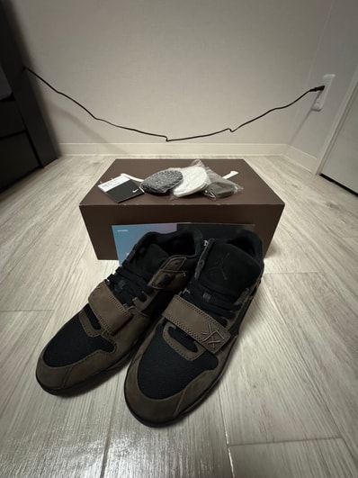 Travis Scott × Nike Jordan Jumpman Jack TR CJ1 T-Rexx "Black and Dark Mocha"