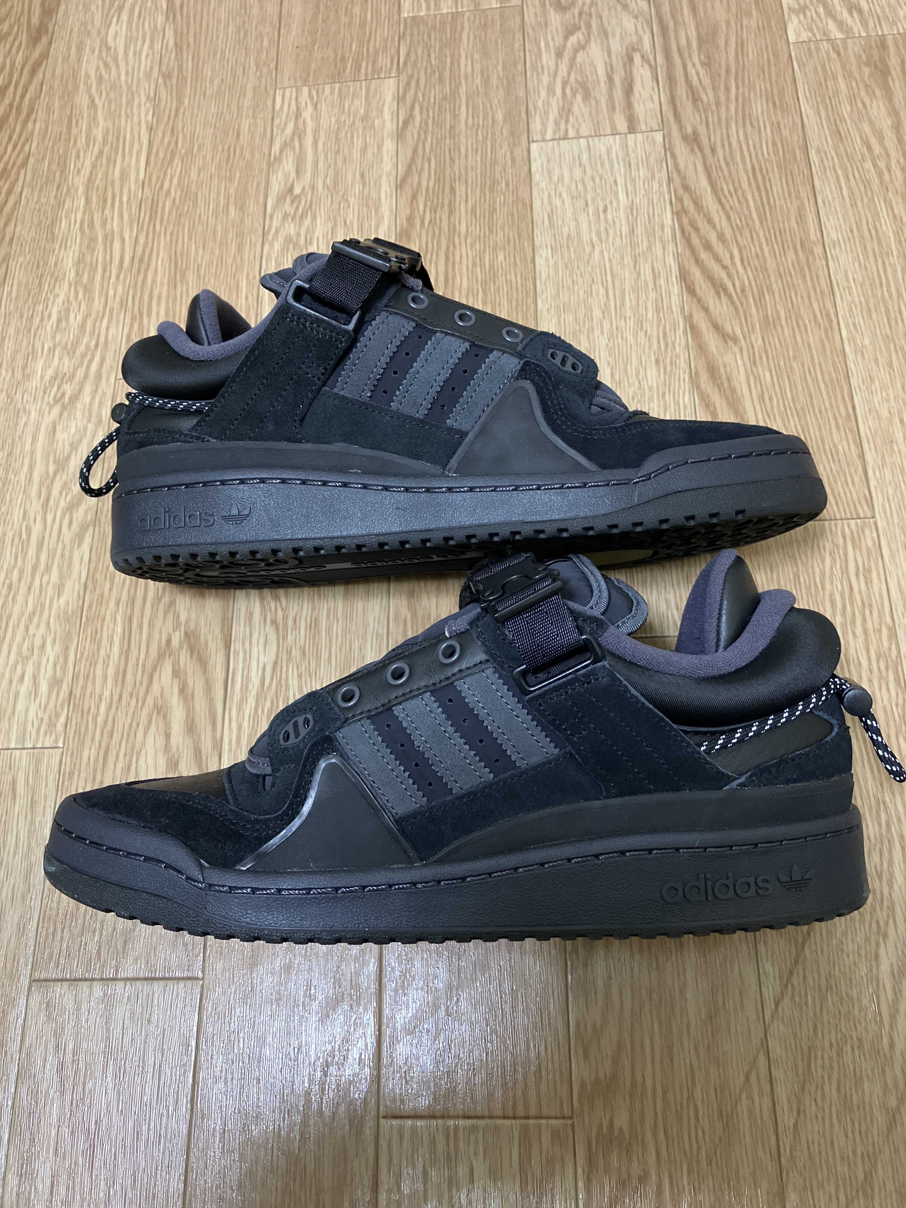 Bad Bunny × adidas Forum 84 Low "Core Black"