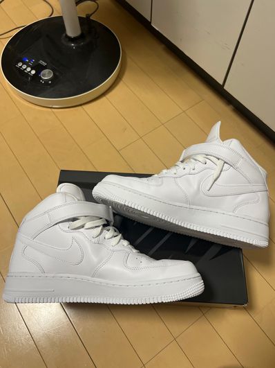 Supreme × Nike Air Force 1 Mid "White" FW24