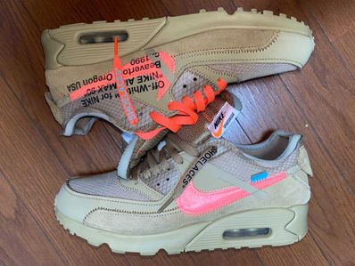 Off-White × Nike Air Max 90 "Desert Ore"
