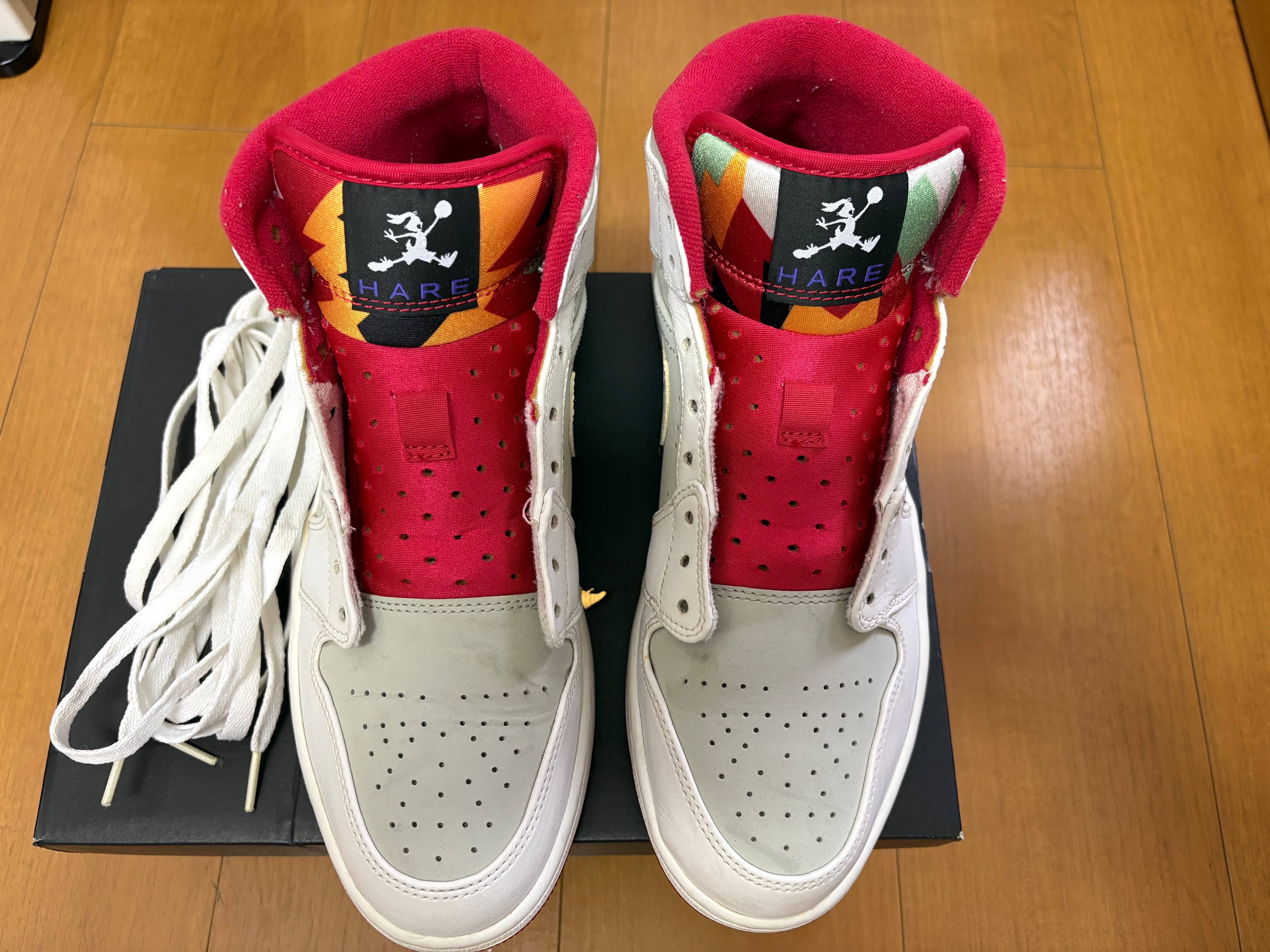 Nike Air Jordan 1 Mid WB "White/Gray/Red" (2015)