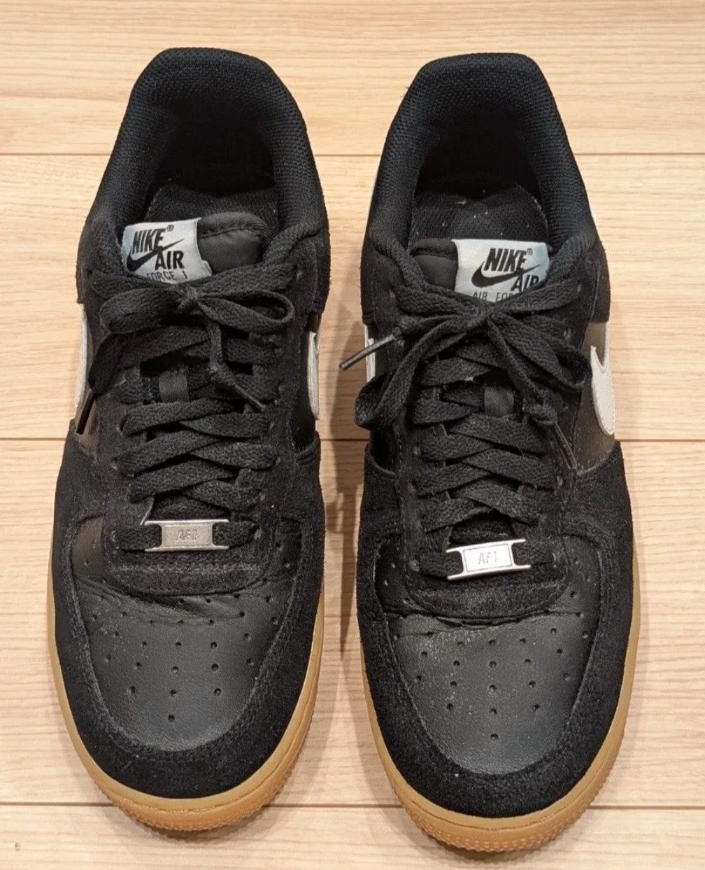 Nike Air Force 1 Low "Black Suede Gum"