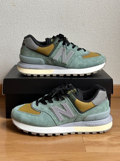 Stone Island × New Balance 574 Legacy "Green Clay"