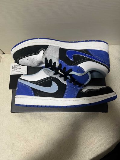 Nike Air Jordan 1 Low "White/Black/Blue"