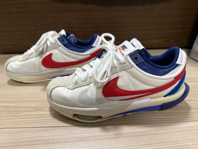 sacai × Nike Zoom Cortez "White and University Red"