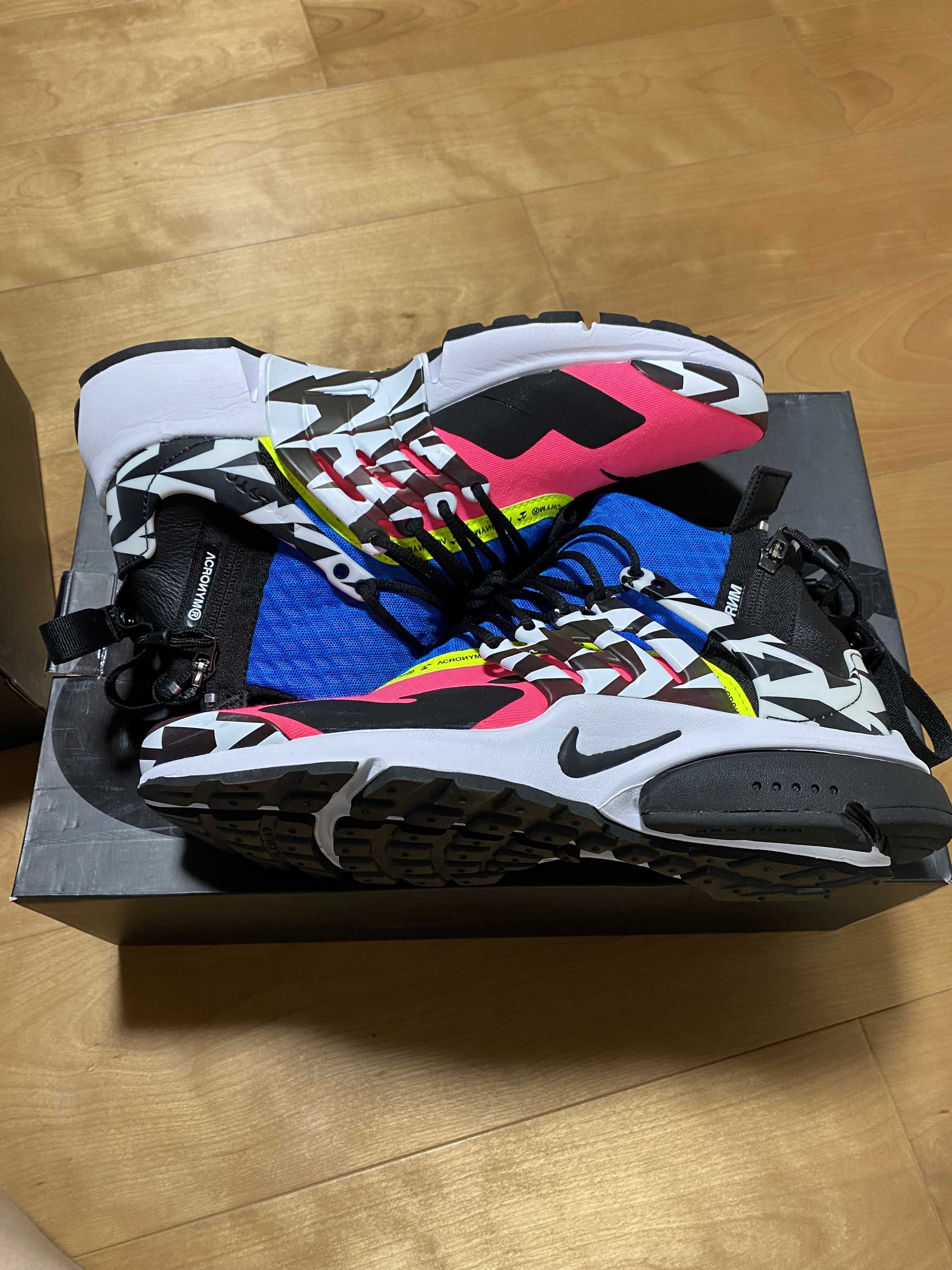 ACRONYM × Nike Air Presto Mid "Hyper Pink"