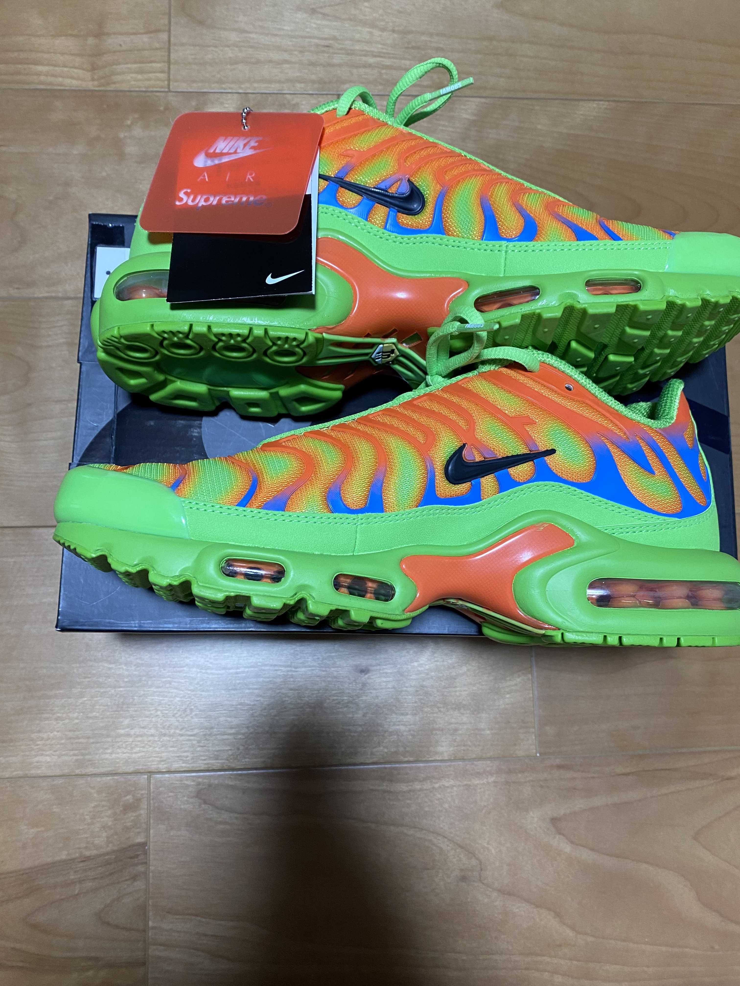 Supreme × Air Max Plus TN "Mean Green"