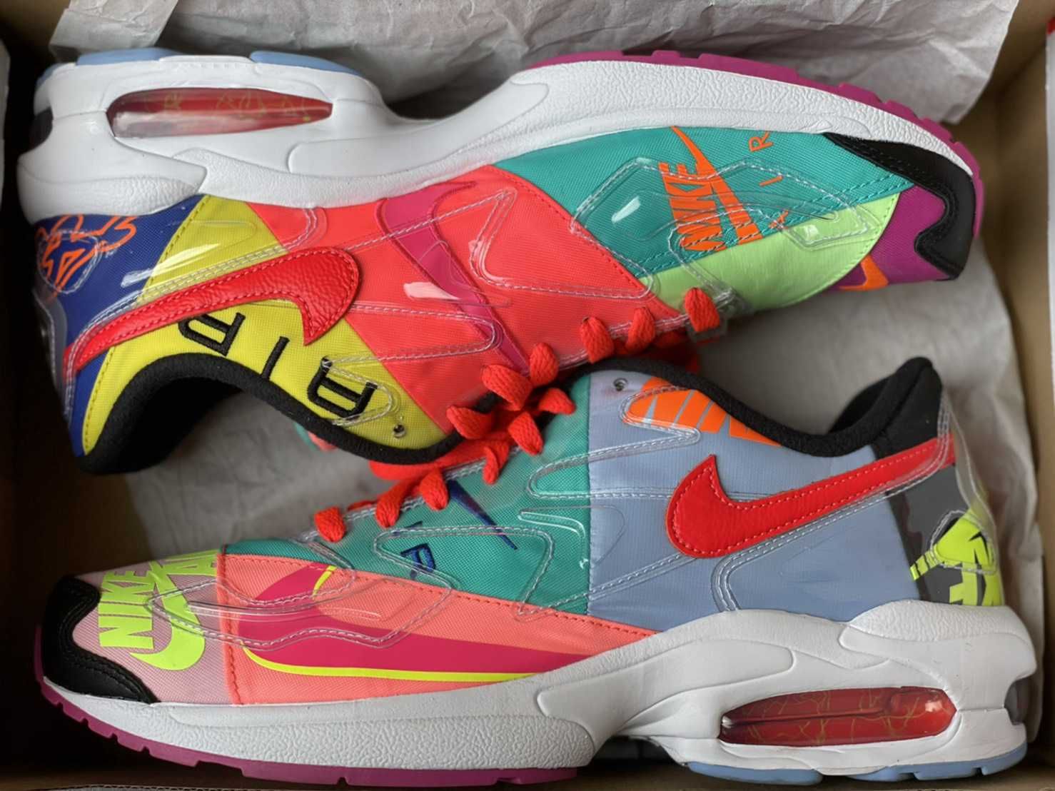 atmos × Nike Air Max 2 Light "Multi" (BV7406-001/CJ6200-001)
