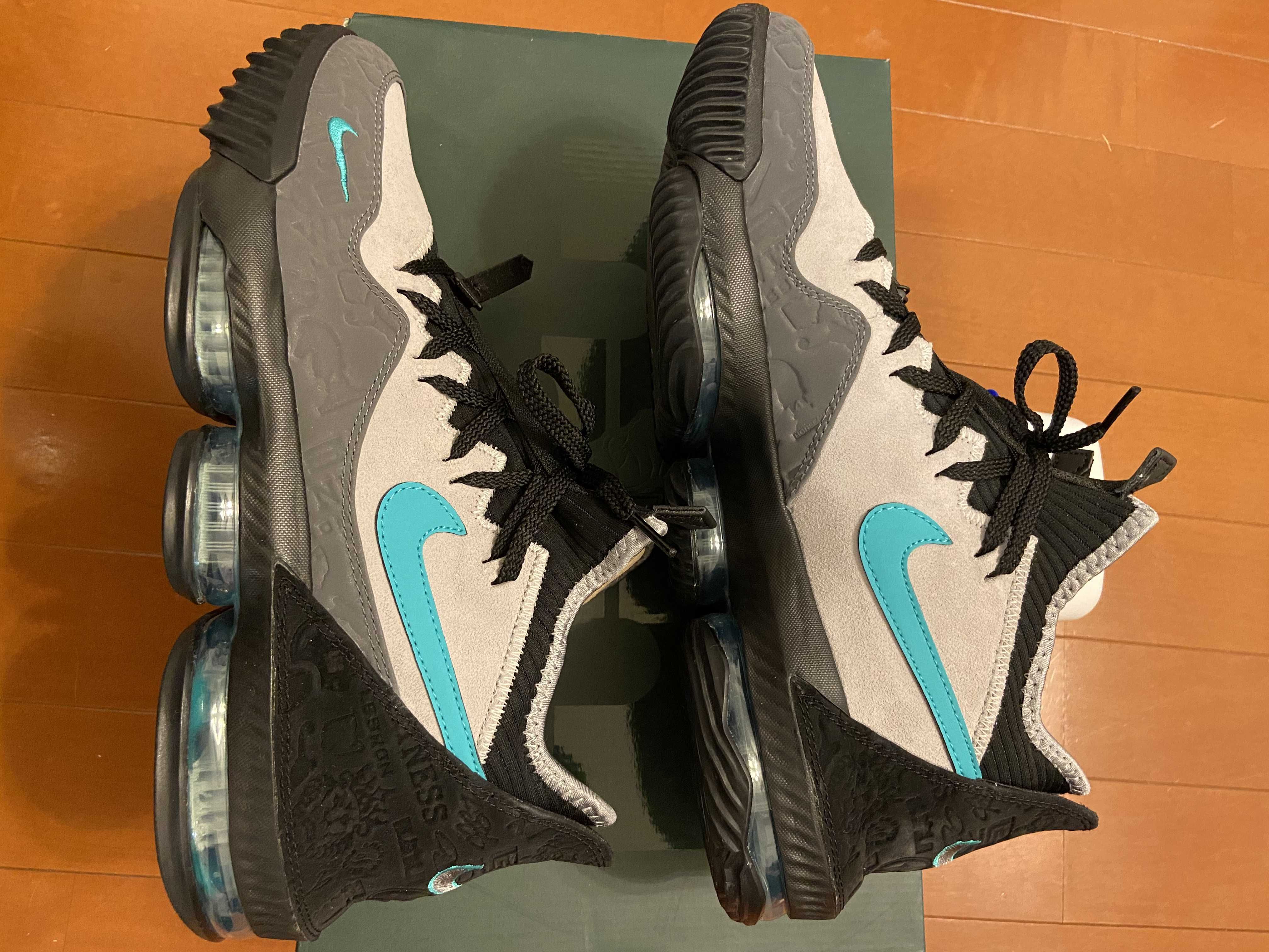 atmos × Nike LeBron 16 "Clear Jade"