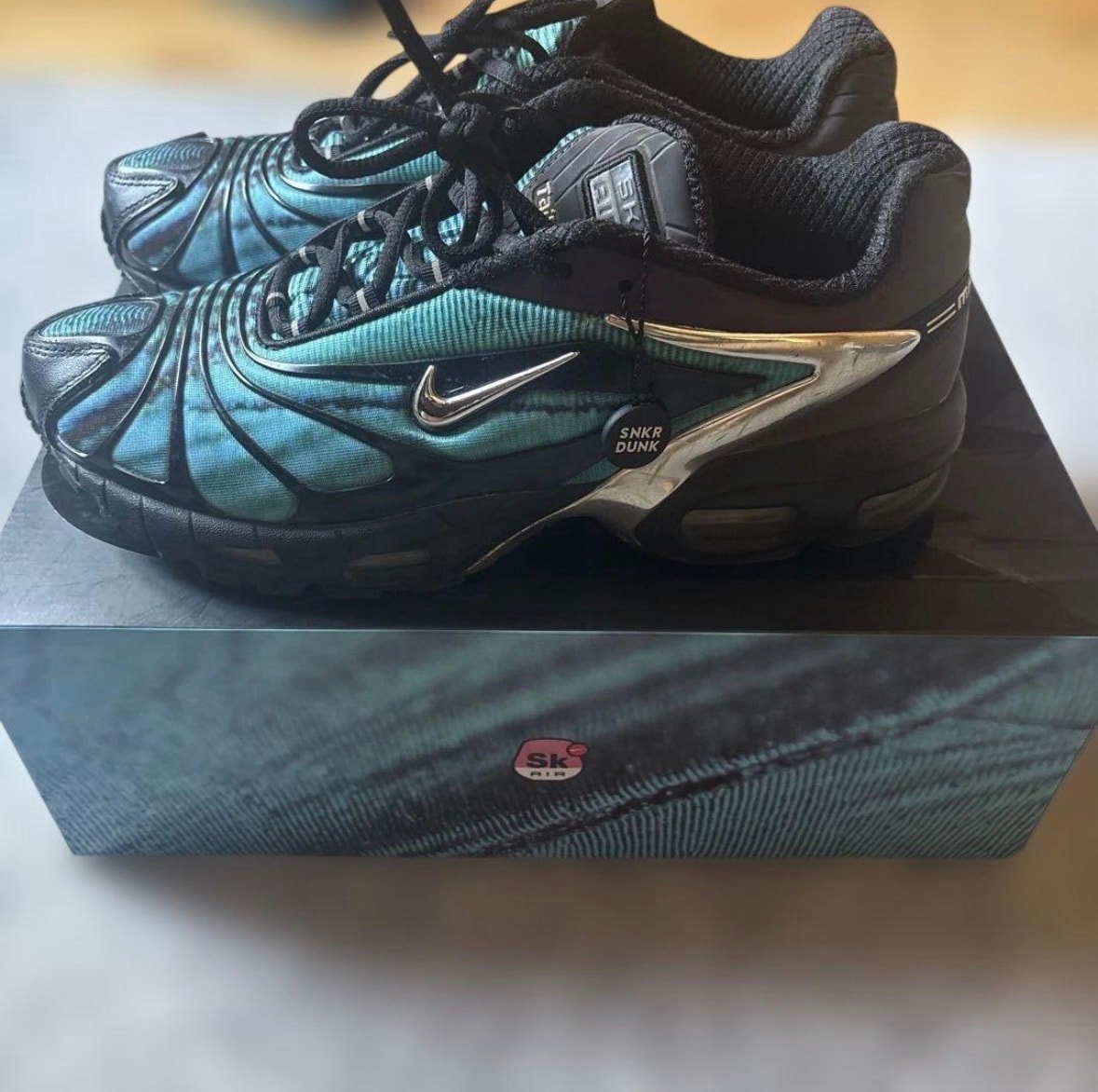 Skepta × Nike Air Max Tailwind 5 "Chrome Blue"