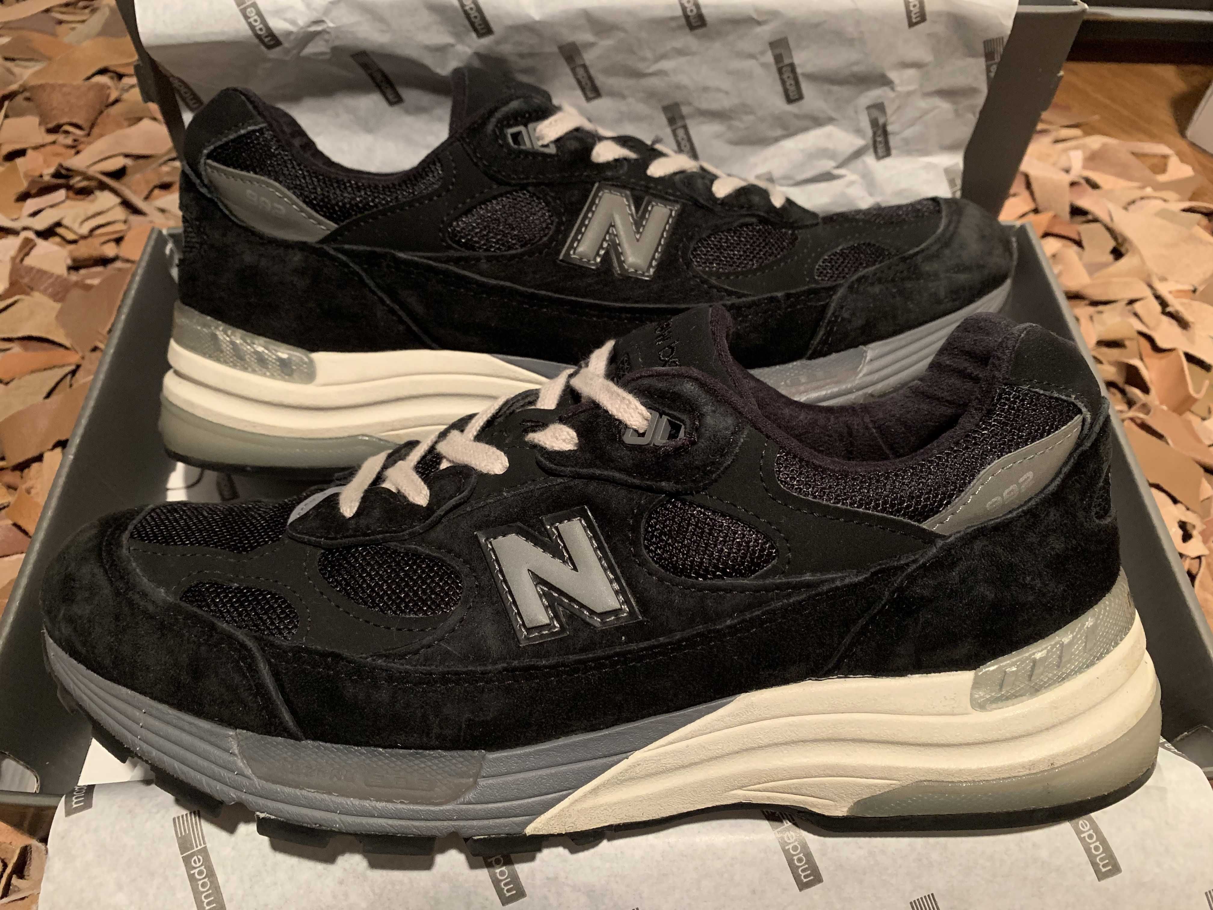 New Balance 992 Made in USA "Black"