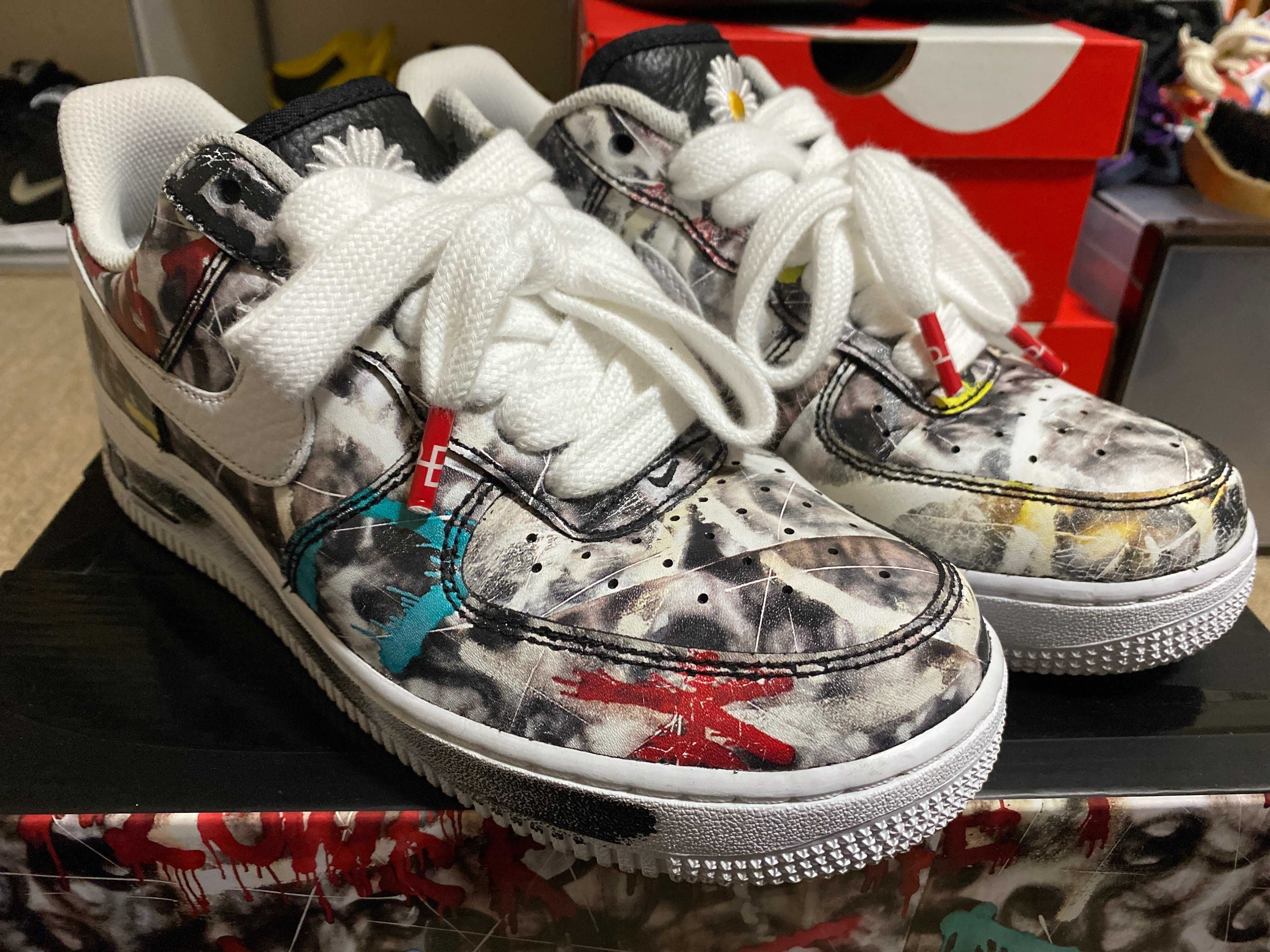 PEACEMINUSONE × Nike Air Force 1 Low Para Noise "Black" / G-DRAGON